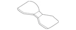 Genuine Nissan Cup Holder Mat 96949-6TA0A. Fixed Price $17.78.