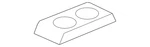 Genuine Nissan Cup Holder 88337-EZ04A. Fixed Price $42.72.