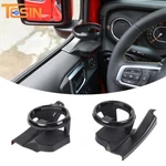 Front Door Cup Holder Mount Stand Fit For 2018-25 Jeep Wrangler Jl Gladiator Jt. Fixed Price $35.99.