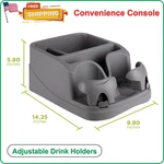 Go Gear Sc-cha Console For Vehicle Storage Organization, Cup Holder (charcoal). Fixed Price $43.01.