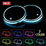 Led Car Cup Coaster Light Sensor Pad Mat Holder Atmosphere Interior Lamp. Fixed Price $9.89.