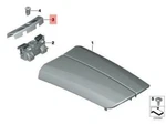 Oem Bmw F07N Black Center Console Lock Cover 51169178355 New. Fixed Price $81.59.