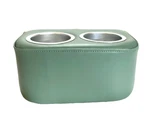 Upholstered Drink/cup Holder Mounts To Ford F-150 & Chevy C-10 Bench Seat Front. Fixed Price $129.99.