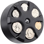 Joytutus Universal Coin Holder, Capacity For Large, Black. Fixed Price $15.66.