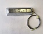 Znguy 3 Zinc Anode With 10 Ft. Cable. Fixed Price $87.97.