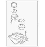 Genuine Audi Armrest Assembly 4L1-864-207-N-6PS. Fixed Price $415.86.