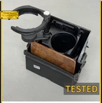 1996-2003 Mercedes E300 E320 E430 W210 Front Wood Trim Foldable Cup Holder Oem. Fixed Price $89.91.