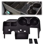 Center Console Cup Holder Ford Super Duty F250 F350 F450 F550 1999-2001, Bla. Fixed Price $101.99.