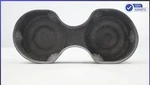 2012-2016 Fiat 500 Electric Rear Center Console Cup Holder Insert 1VH60JXWAB Oem. Fixed Price $61.80.