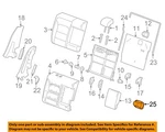 Gm Oem 2016 Cruze Seats Tracks Rear Components-cup Holder 23507848. Fixed Price $33.15.