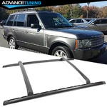 Fits 02-12 Land Range Rover Hse Oe Factory Style Black Roof Rail & Cross Bar Set. Fixed Price $159.99.