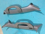 05 06 07 Ford F250 Super Duty Used Lariat Gray Left & Right Windshield Post Trim. Fixed Price $169.78.