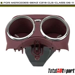 Front Dual Cup Holder For Mercedes-benz CLS500 Amg CLS550 C219 07-2010 Red. Fixed Price $41.99.