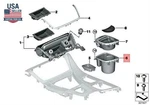 Bmw Series F10 F11 Centre Console Middle Cup Holder Genuine 51169277269. Fixed Price $135.21.