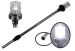 Pactrade Marine Boat Led All Round Anchor Plug-in Light Ss Pole 24" W/collar 12V. Fixed Price $39.95.