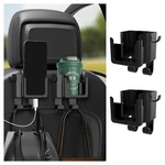 2PCS Multifunctional Car Cup Holder + Phone Purse Black. Fixed Price $17.09.
