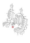 Vw Tiguan Allspace BW2 Armrest Fabric Storm Grey 5NN885205TB8 No Duty. Fixed Price $383.66.