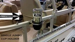 Pontoon Boat Aluminum Diamond Plate 1 Jumbo Cup Holder Fits Inch Rail. Fixed Price $11.95.