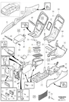 Genuine Volvo Rubber Cup Holder Interior - 1284528. Fixed Price $14.99.