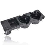 Front Center Console Cup Holder With Coin Fit For 1998-2006 Bmw Black. Fixed Price $32.73.