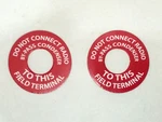 55 56 57 58 59 60 61 62 Chevy One Generator Terminal Sticker Tag Decal Each Usa. Fixed Price $5.50.