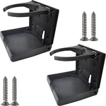 Ronyoung 2PCS Folding Drink Holder With Screws/adjustable Cup. Fixed Price $14.49.