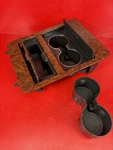 2007-2013 Tahoe Suburban Yukon Avalanche Center Console Woodgrain Cup Holder. Fixed Price $110.00.