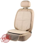 Viaviat Leather Car Seat Protector Booster Beige Pocket. Fixed Price $39.99.