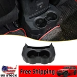Rear Seat Cup Holder Floor Console Dual Beverage Rack For Jeep Wrangler Jl 18+. Fixed Price $36.97.