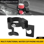 Multifunctional Right Cup Phone Holder Stand Mount For Jeep Wrangler Jl Jt 2018+. Fixed Price $17.99.