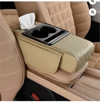 Xukey Car Armrest Cushion Leather Center Console Covers 5-IN-1 Organizer. Fixed Price $59.98.