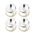 Marine City Silver Stainless Steel Drink Cup Holder With Center Drain For Boats. Fixed Price $82.14.