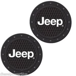 Jeep 4X4 Vehicle Travel Auto Cup Holder Insert Coaster Can Tire Utv Truck Set 2. Fixed Price $9.50.