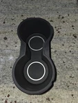 Tesla Model 2017-2023 Center Console Cup Holder Liner 1755533 Oem. Fixed Price $20.00.