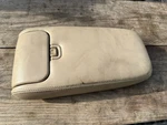 1998-03 Jaguar XJ8 X308 Front Center Console Lid Armrest W/ Cup Holder Biege Oem. Fixed Price $121.80.
