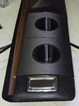 1970-74 Mopar E-body & 1971 B-body Console Cup Holder Kit. Fixed Price $79.00.