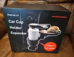 Macally Pro - Car Cup Holder W/ Expanding Food Tray & Phone Slot Brand New. Fixed Price $9.99.