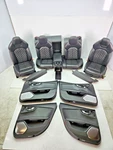 2013-2015 Oem Audi S7 Complete Interior Door Seats Leather Black Set Diamond. Fixed Price $1788.00.