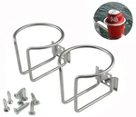 Z-color 2PCS Stainless Steel Boat Ring Cup Holder Universal Drinks Hold.... Fixed Price $18.42.