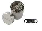 F.e.s.s. Car Ashtray Can Portable Cigarette Travel One Size, Silver. Fixed Price $32.69.