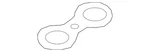 Genuine Hyundai Cup Holder Mat 84627-C2000. Fixed Price $7.96.