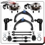 12PC For 06-2008 Dodge Ram 1500 Front Control Arm Tie Rod End Wheel Bearing Hub. Fixed Price $212.75.