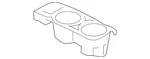 Genuine Ford Cup Holder GJ5Z-7813562-AB. Fixed Price $23.51.