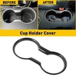 Cup Holder Cover Frame Carbon Fiber Interior Accessories Trim Fit For Mustang. Fixed Price $13.29.