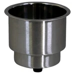 2- Stainless Steel Brushed Cup Holder Marine Boat Car Truck Camper Rv Game Table. Fixed Price $10.99.