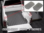Stake Pocket Covers Rail Hole Plugs Caps 2000-2007 Ford F150, F250, F350. Fixed Price $9.09.
