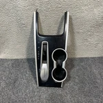 2013-16 Nissan Pathfinder Gearshift Shifter Bezel Trim Cup Holder Black Silver. Fixed Price $43.19.