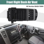 Right Dash A/c Air Vent Outlet Panel For Nissan Armada Titan 04-08 NO.684207S000. Fixed Price $65.49.