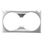 Autohaux Car Armrest Cup Holder Frame Gear Shift 7.87"X4.33", Silver Tone. Fixed Price $25.99.