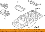 Chrysler Oem 13-25 Durango Center Console-console 1WQ01DX9AB. Fixed Price $97.65.